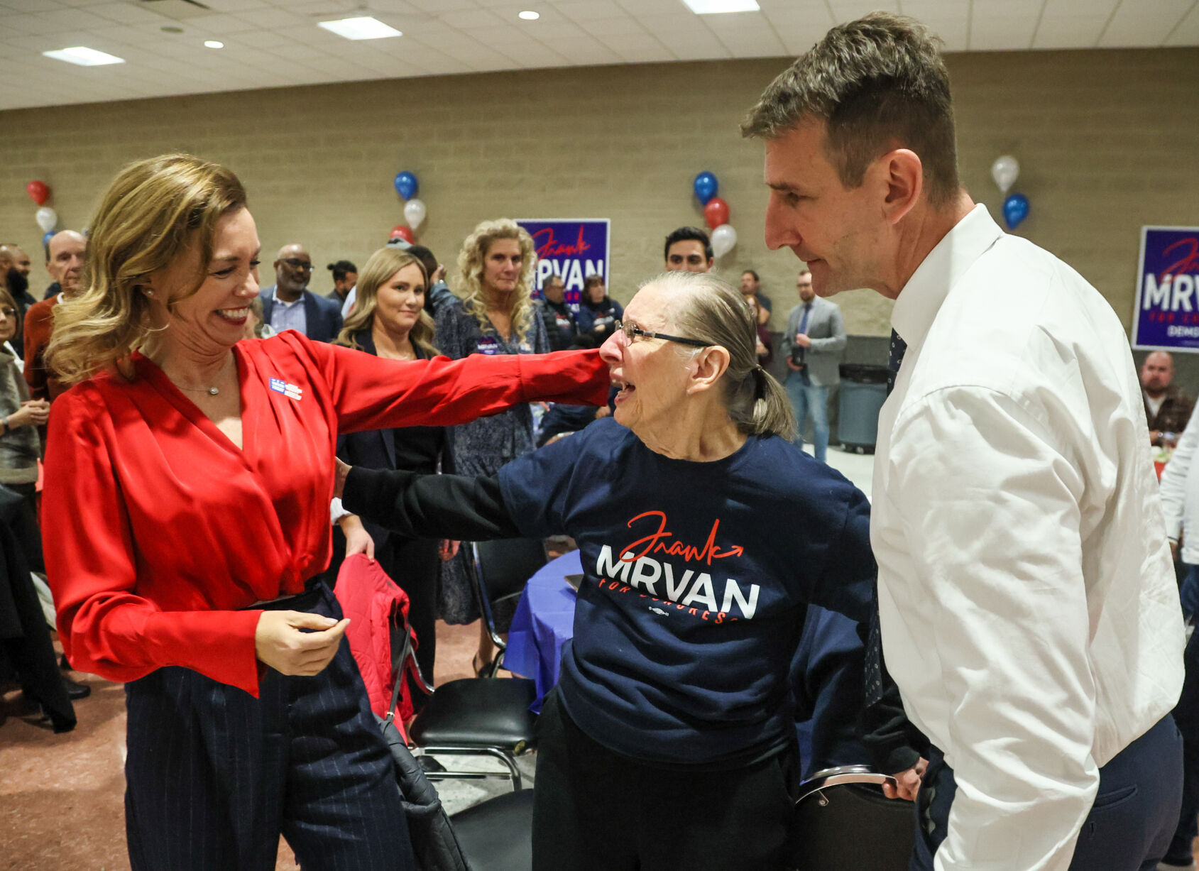 U.S. Rep. Frank Mrvan awaits election results
